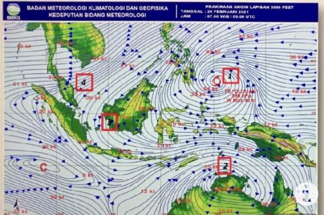 BMKG 4 Provinces Under Wet Weather Alert Tempo