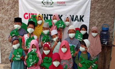 Isi Semangat Ramadhan, NU Care dan MPPA Salurkan Paket Gizi untuk Anak-anak di Jabodetabek