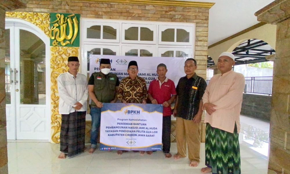 BPKH dan NU CARE-LASIZNU Resmikan Bantuan Masjid Jami Al Huda Yayasan Pendidikan Pelita Gua Lor