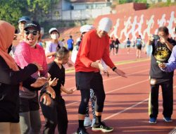 Ganjar Pranowo Uji Kemampuan Atlet Disabilitas di Pelatnas Special Olympics