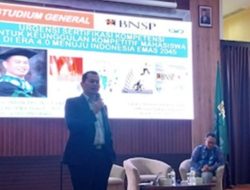 Dinamika Diskusi Hangat di Studium General: Mahasiswa Bahas Urgensi Sertifikasi Kompetensi