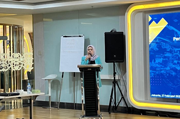 Workshop "Peningkatan Kapasitas SDM Microfinance Melalui Sertifikasi Kompetensi". LSP Microfinance Indonesia, Gedung BRI II Lt. 29, Jl. Jend Sudirman Kav 44-46, Jakarta (27/2/24)