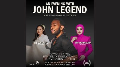 Dapatkan Cara Beli Tiket Konser John Legend dengan Special Guest Yura Yunita dan Dato' Sri Siti Nurhaliza