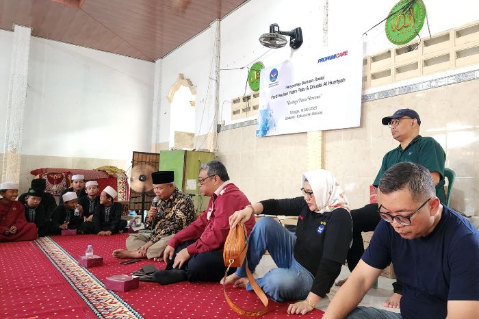 Foto : PROPAMI Care salurkan bantuan untuk panti asuhan di Bekasi. Komitmen wujudkan masyarakat sehat, peduli, dan tangguh. (18/5/25) (Doc.Ist)
